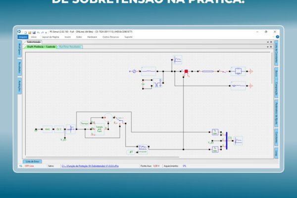 Simulação da Função ANSI 59 com o PS Simul: Uma Abordagem Prática para Estudo da Proteção de Sobretensão 4 2025060601