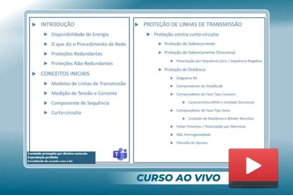 🎓 Curso Ministrado com Sucesso para Itaipu Binacional e CYMI! Filosofias e Ajustes da Proteção de Linhas de Transmissão