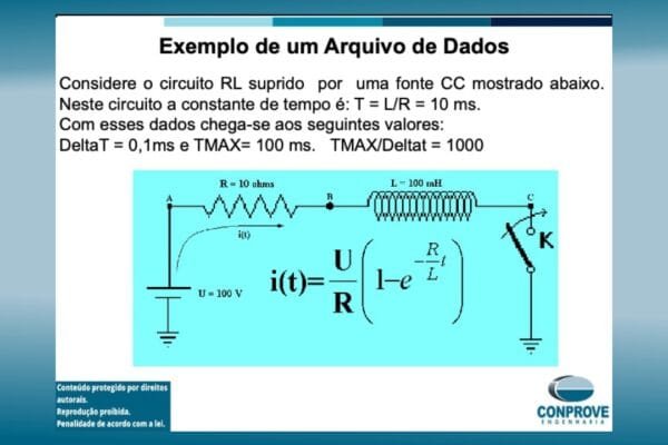 estudo de transitorios eletromagneticos