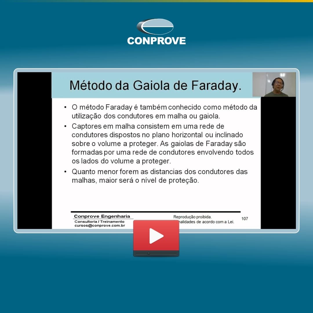 Curso Conprove: Sistema de Proteção contra Descargas Atmosféricas (SPDA) 1 SPDA