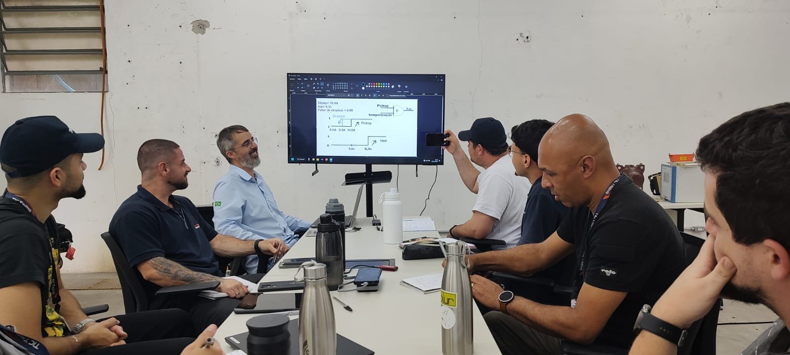 Conprove realiza Curso InCompany na TIC Trens — capacitação aplicada para proteção, automação e ensaios em subestações de tração