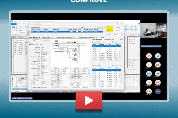 Demonstração da Geração Remota com Duas Malas de Testes – Webinar Proteção de Linha