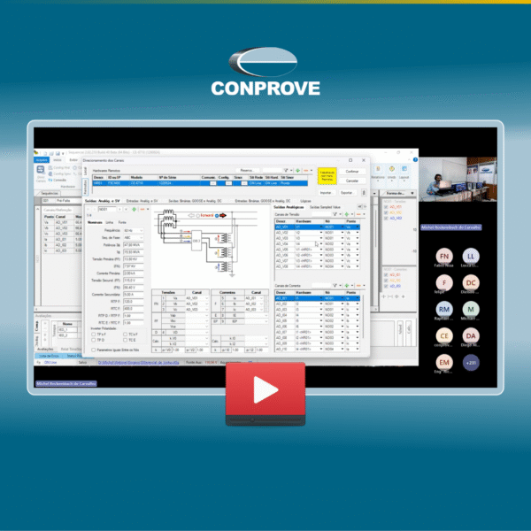 Demonstração da Geração Remota com Duas Malas de Testes – Webinar Proteção de Linha Demonstração da Geração Remota com Duas Malas de Testes – Webinar Proteção de Linha