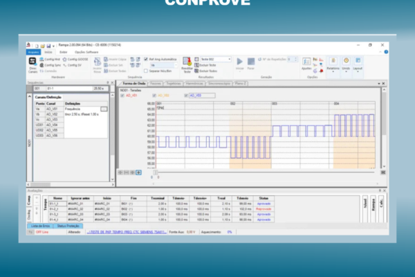 Software Ramp: Precisão e Flexibilidade na Geração de Rampas para Testes Elétricos Avançados 1 Software Ramp