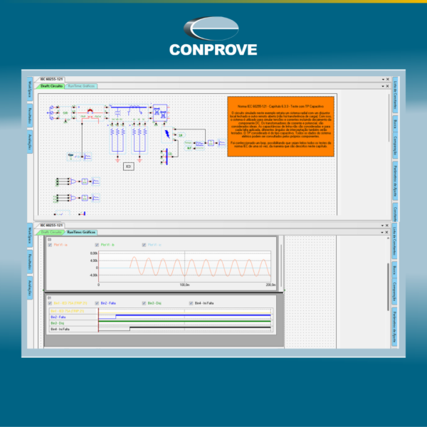 Como Utilizar o PS Simul para Análises da Norma IEC 60255‑121 – Capítulo 6.3.3: Teste com TP Capacitivo Como Utilizar o PS Simul para Análises da Norma IEC 60255‑121 – Capítulo 6.3.3: Teste com TP Capacitivo