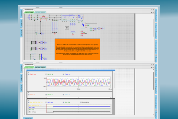 Utilize o PS Simul para Análises da Norma IEC 60255‑121 – Capítulo 6.4.2.1 (Testes de Oscilações)! ⚡📈