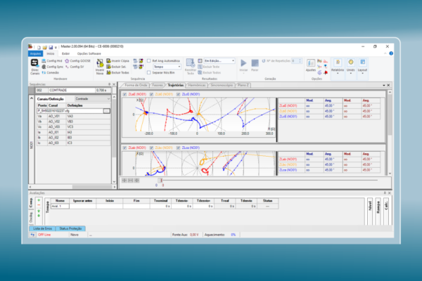 Software MASTER (CONPROVE): ensaios avançados e sequências sob medida para validação de funções de proteção 1 Software MASTER (CONPROVE): ensaios avançados e sequências sob medida para validação de funções de proteção