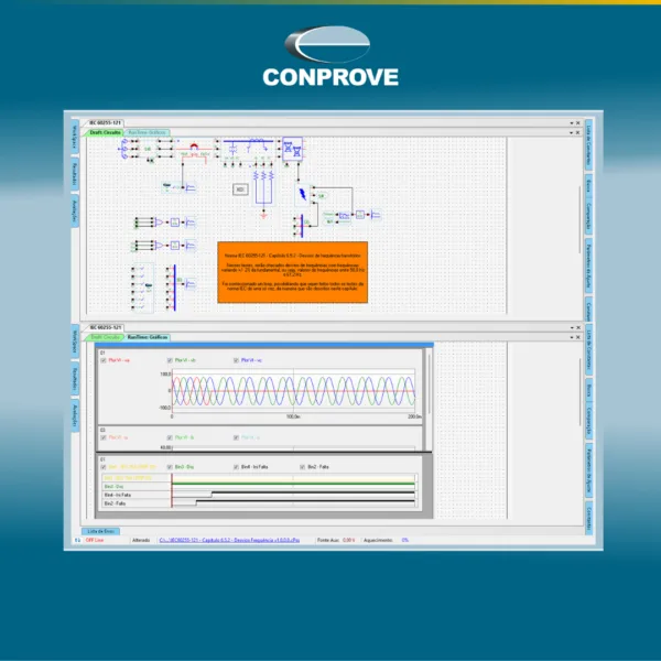 PS Simul aplicado à IEC 60255‑121 (Cap. 6.5.2): análises de desvios de frequência transitórios com testes padronizados PS Simul aplicado à IEC 60255‑121 (Cap. 6.5.2): análises de desvios de frequência transitórios com testes padronizados