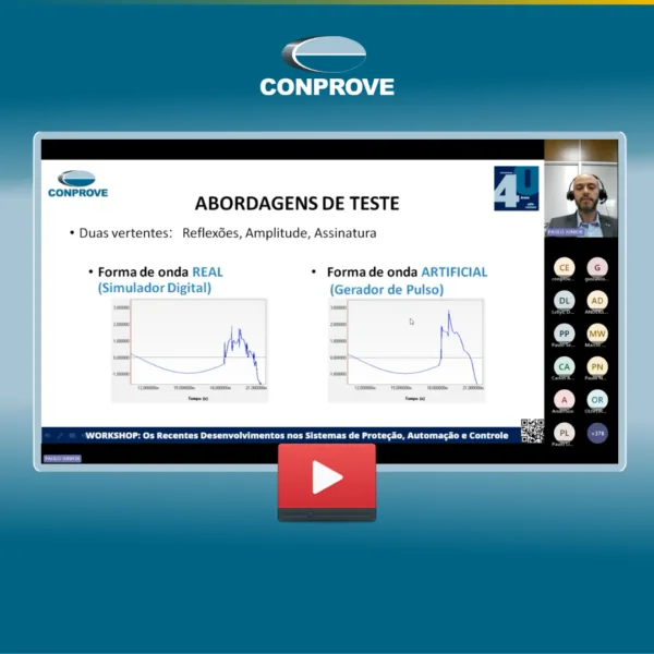 A solução Conprove para testar IEDs que trabalham com Traveling Waves (TW) A solução Conprove para testar IEDs que trabalham com Traveling Waves (TW)