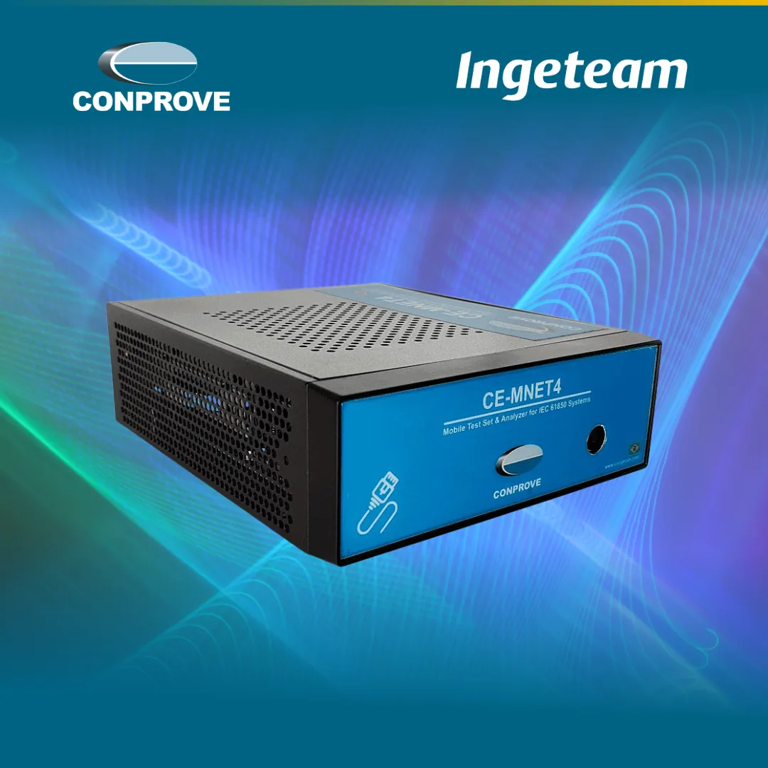 Ingeteam adquire o CE‑MNET4: diagnóstico e testes avançados para Subestações Digitais (IEC 61850 / IEC 61869) 1 Ingeteam adquire o CE‑MNET4: diagnóstico e testes avançados para Subestações Digitais (IEC 61850 / IEC 61869)