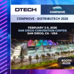 Conprove na Distributech 2026: testes e comissionamento IEC 61850 com demonstrações ao vivo