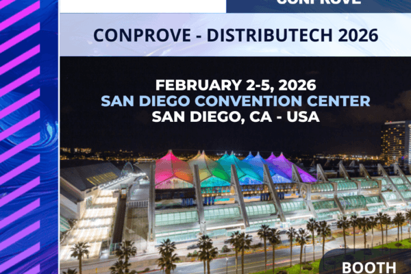 Conprove na Distributech 2026: testes e comissionamento IEC 61850 com demonstrações ao vivo 2 Conprove na Distributech 2026: testes e comissionamento IEC 61850 com demonstrações ao vivo