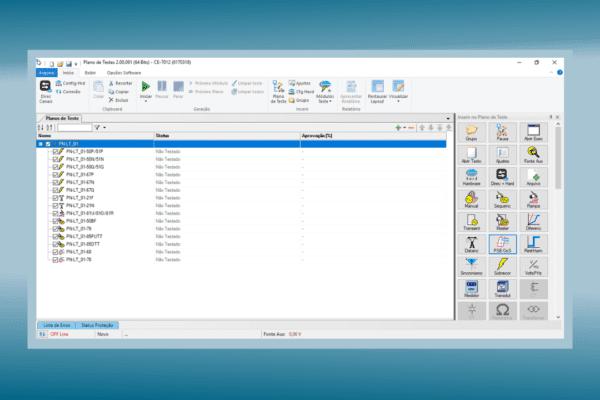 Software Test Plan (CTC): rotinas sequenciais de testes, automação e relatório único