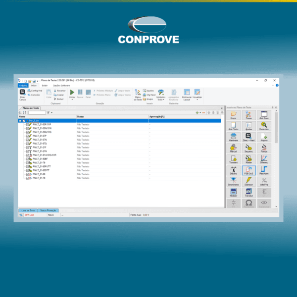 Software Test Plan (CTC): rotinas sequenciais de testes, automação e relatório único