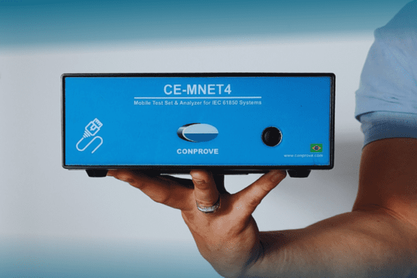 CE‑MNET4: testador compacto e ultraportátil para testes e diagnósticos em Subestações Digitais (IEC 61850 / IEC 61869) 7 CE‑MNET4: testador compacto e ultraportátil para testes e diagnósticos em Subestações Digitais (IEC 61850 / IEC 61869)