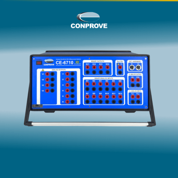 Curso (Prático) – Ensaios em Equipamentos de Secundário com Malas de Testes Conprove CE‑600X, CE‑67XX e CE‑70XX