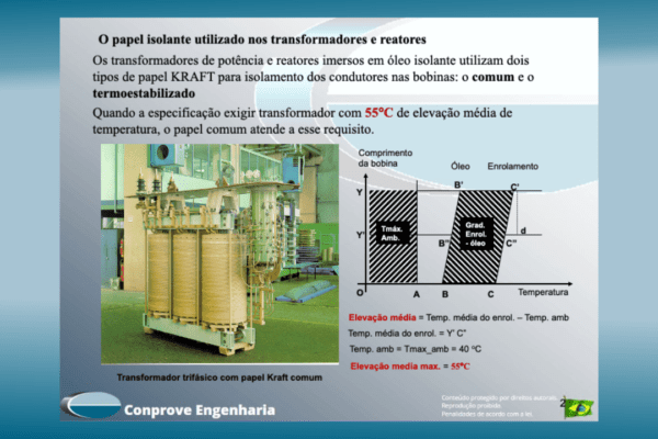 Curso: Recepção, Manutenção e Diagnóstico de Falha em Transformadores por Meio da Análise do Óleo Isolante 1 Curso: Recepção, Manutenção e Diagnóstico de Falha em Transformadores por Meio da Análise do Óleo Isolante