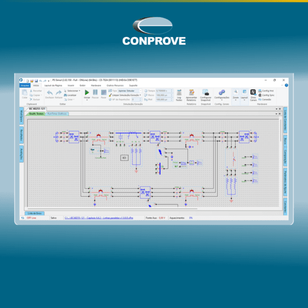 Utilize o PS Simul para análises da Norma IEC 60255-121 em linhas paralelas