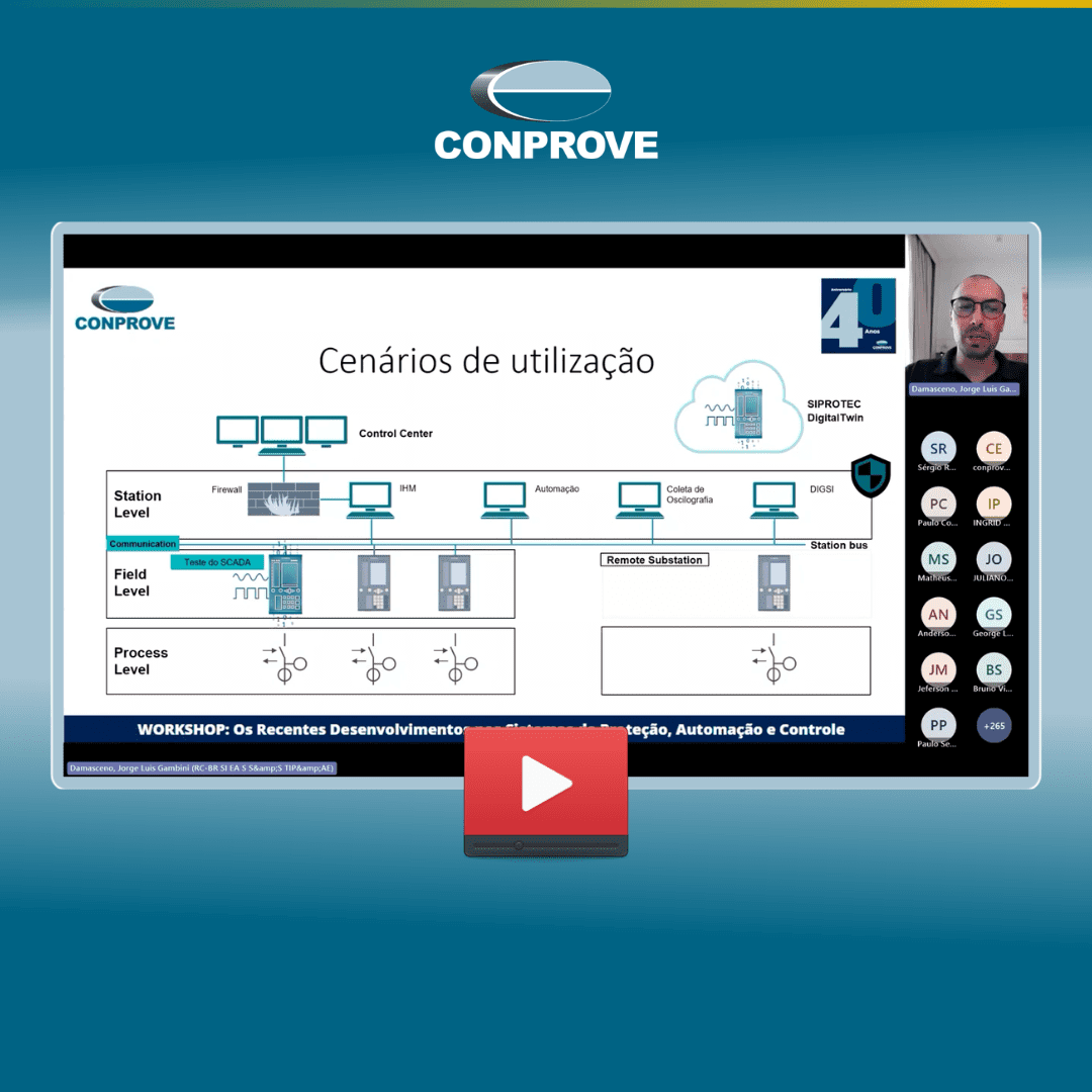 Aplicação de Digital Twins nos Testes de Proteção e Controle