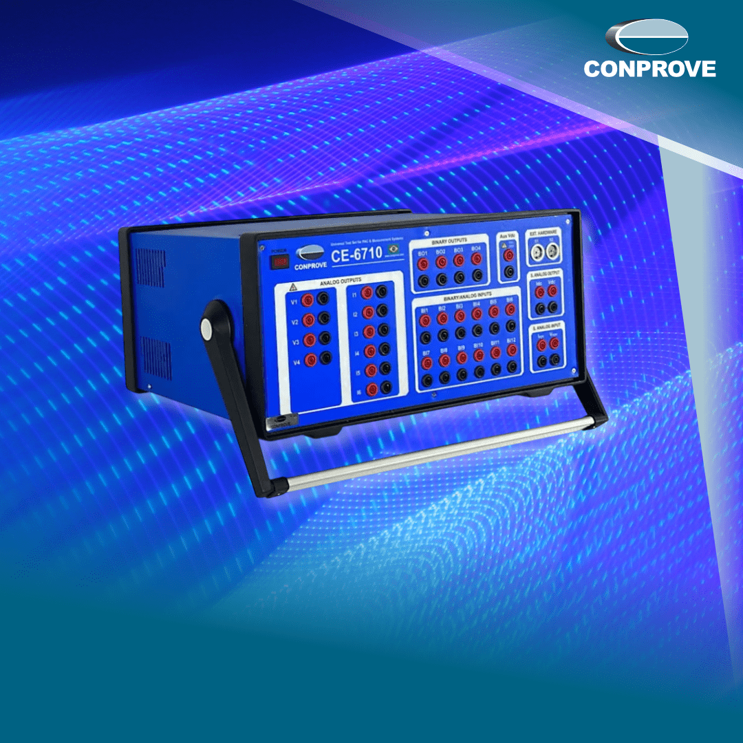 CE-6710: Testador Universal para Proteção, Automação, Controle e Medição com Suporte Total à IEC 61850