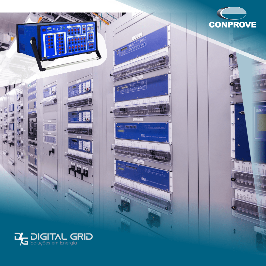 DGrid Adquire a Mala de Testes CE-6710 da CONPROVE para Aplicações em Proteção, Automação e IEC 61850