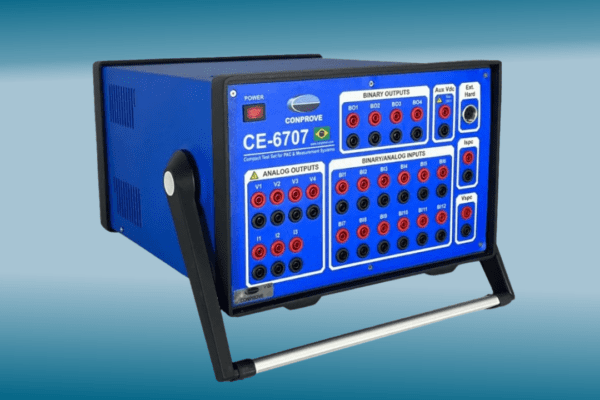 CE-6707: solução compacta para testes secundários de proteção, automação, controle e medição