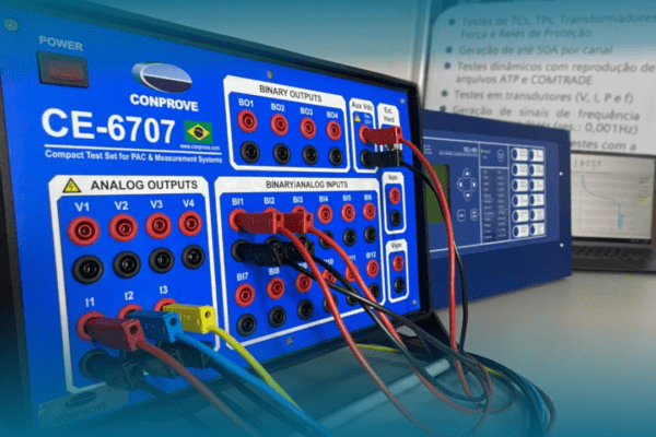 APS Componentes Elétricos Adquire CE-6707 da CONPROVE para Testes de Proteção, Automação e IEC 61850 3 APS Componentes Elétricos Adquire CE-6707 da CONPROVE para Testes de Proteção, Automação e IEC 61850