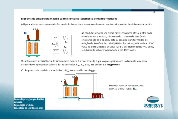 Ensaios de Comissionamento e Manutenção Preventiva em Transformadores e Reatores de Potência: A Importância da Capacitação Técnica no Setor Elétrico 1 Ensaios de Comissionamento e Manutenção Preventiva em Transformadores e Reatores de Potência: A Importância da Capacitação Técnica no Setor Elétrico