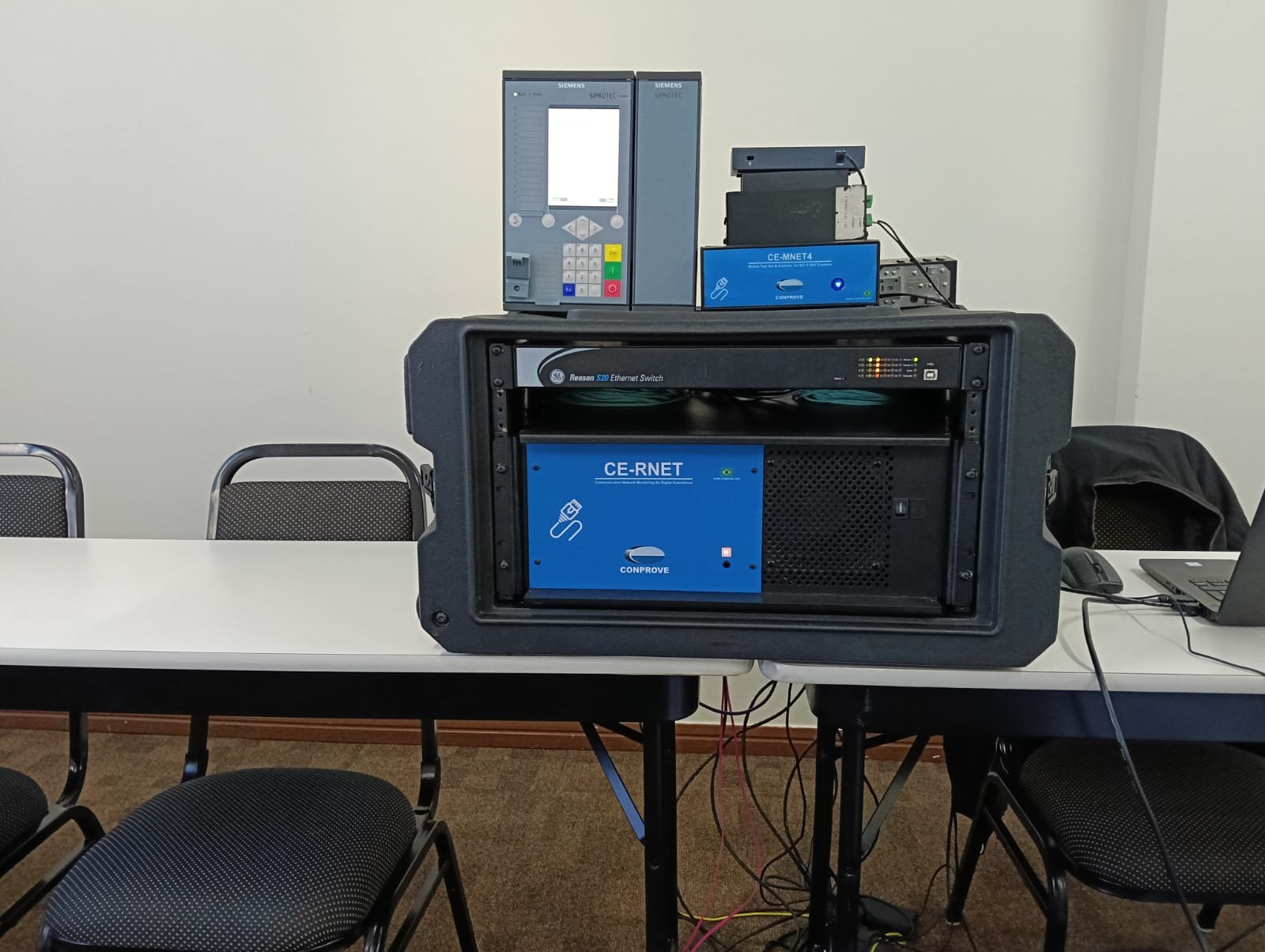 CONPROVE capacita equipe da ISA Energia em Subestações Digitais e IEC 61850 3 03