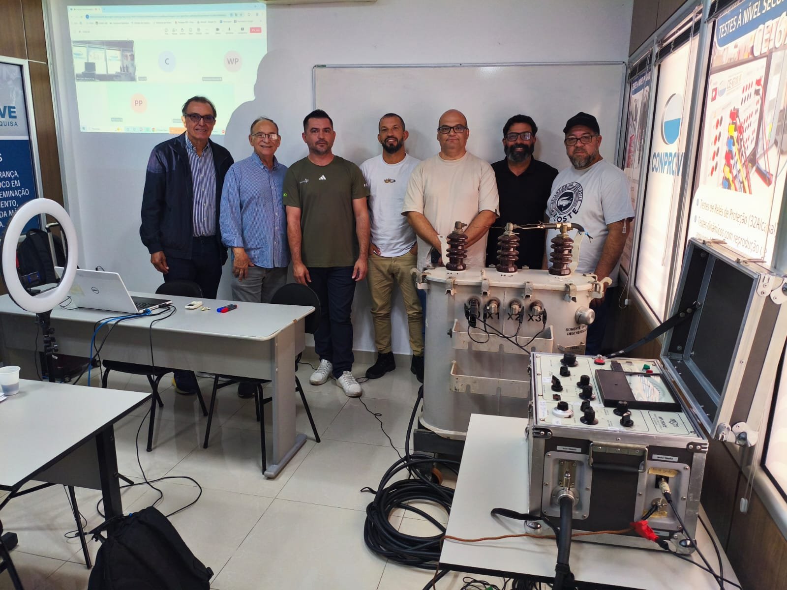 Curso de Ensaios de Comissionamento e Manutenção Preventiva de Transformadores e Reatores de Potência é concluído com sucesso