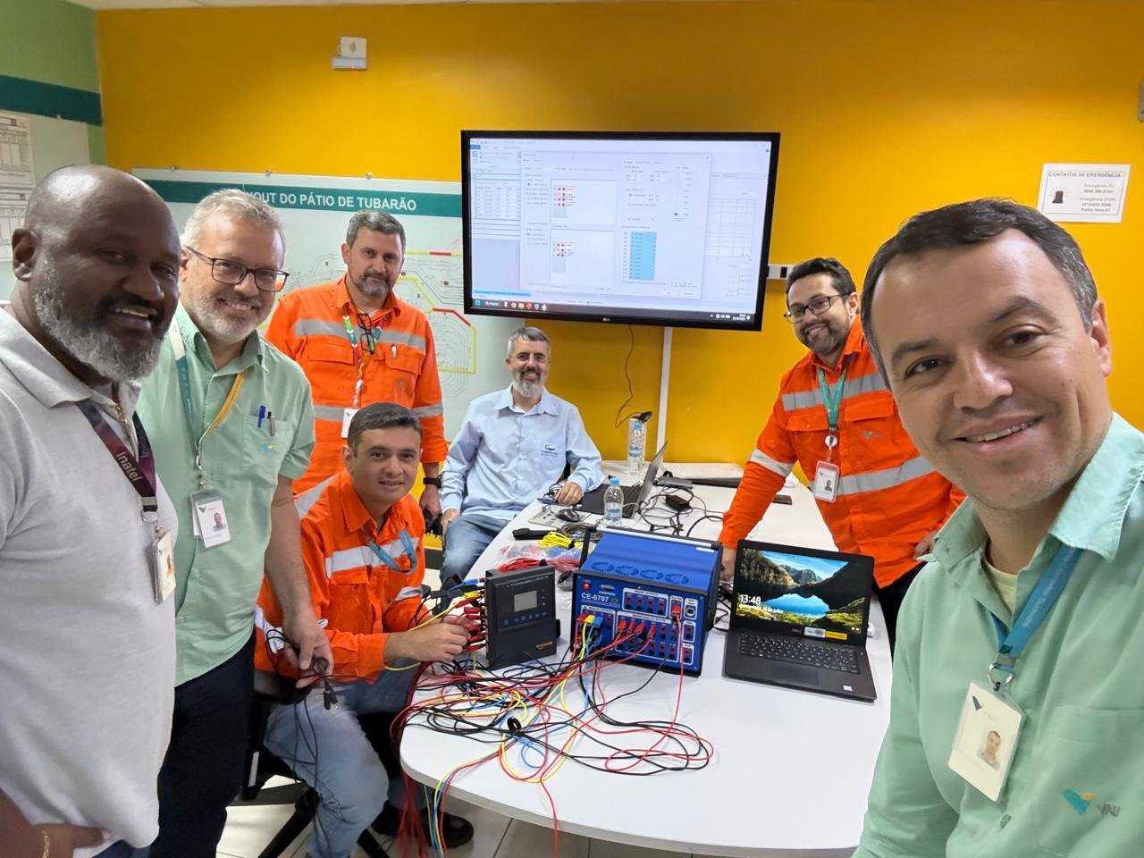 CONPROVE realiza treinamento in company para a Vale com a mala de testes CE-6707 1 CONPROVE realiza treinamento in company para a Vale com a mala de testes CE-6707